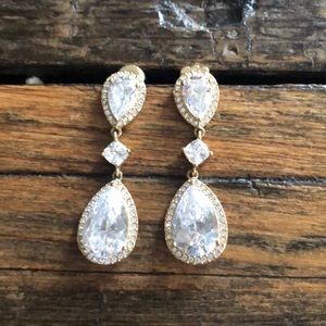 NADRI Cubic Zirconia Drop Earrings- Nordstrom